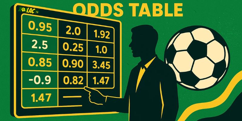 Vai trò tỷ lệ kèo bóng đá