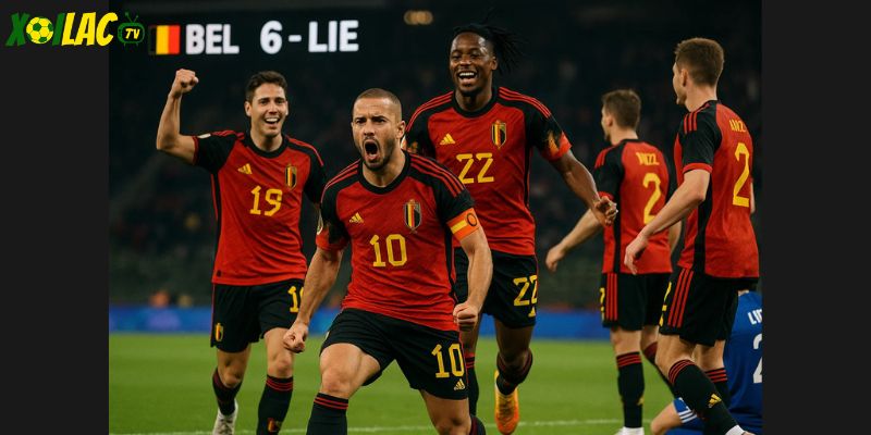 Bỉ thăng hoa trước trận Bỉ vs Kazakhstan.